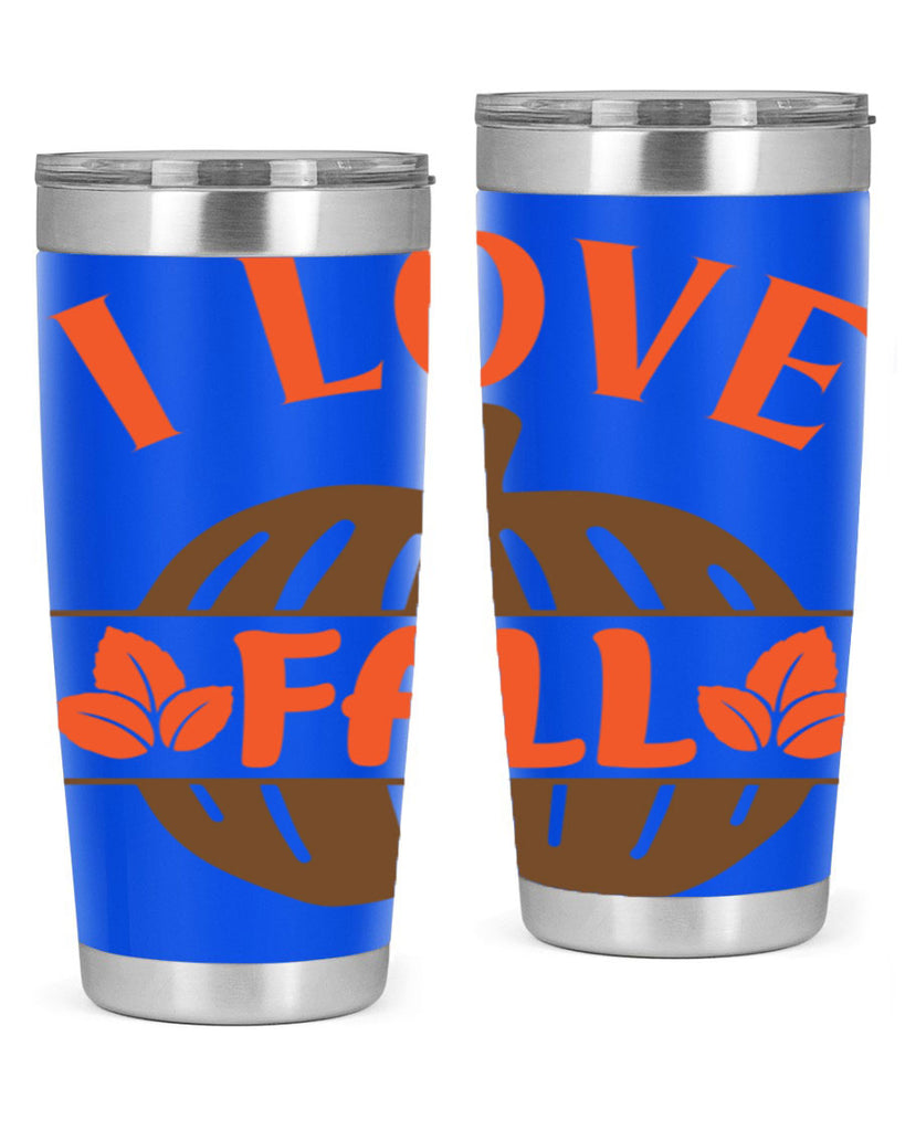 I Love Fall 337#- fall- Tumbler