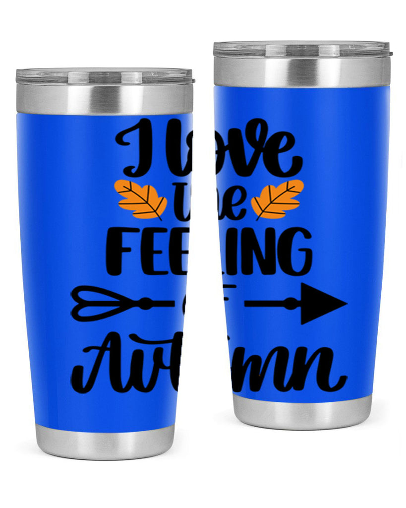 I Love The Feeling Of Autumn 499#- fall- Tumbler