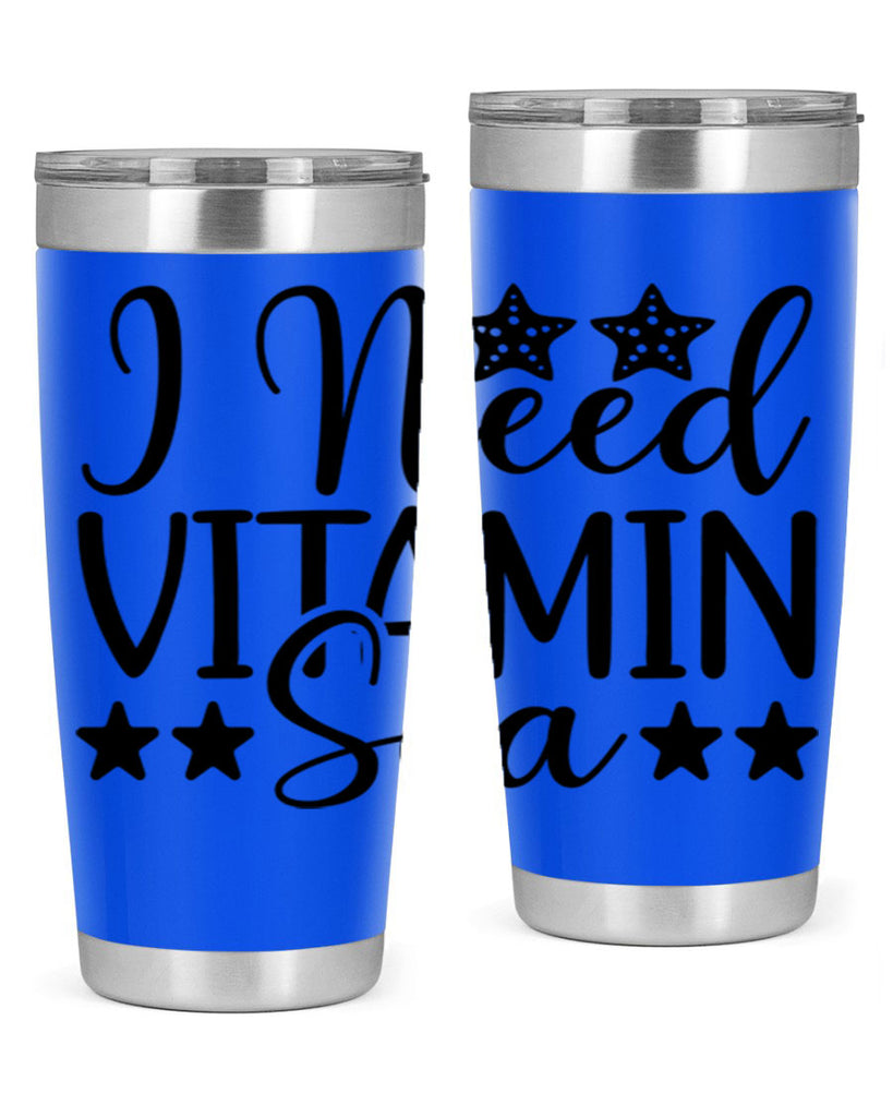 I Need Vitamin Sea 232#- mermaid- Tumbler