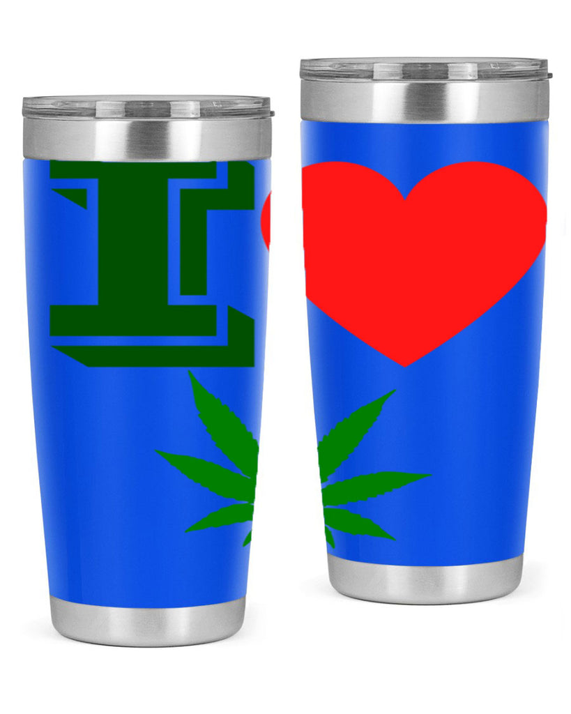 I love Cannabis 127#- marijuana- Tumbler