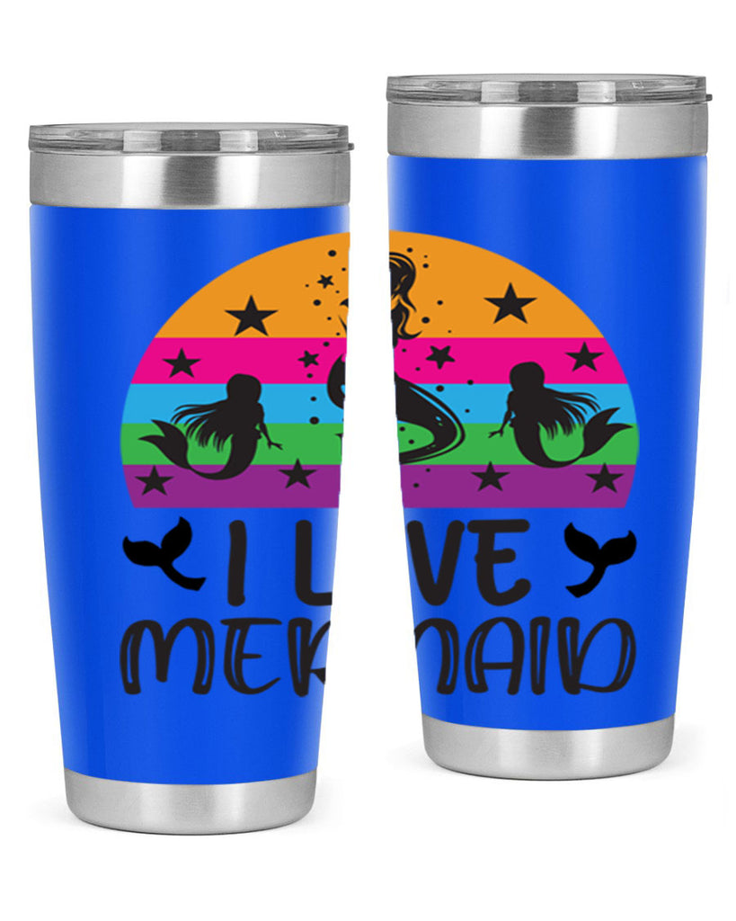 I love mermaid 230#- mermaid- Tumbler