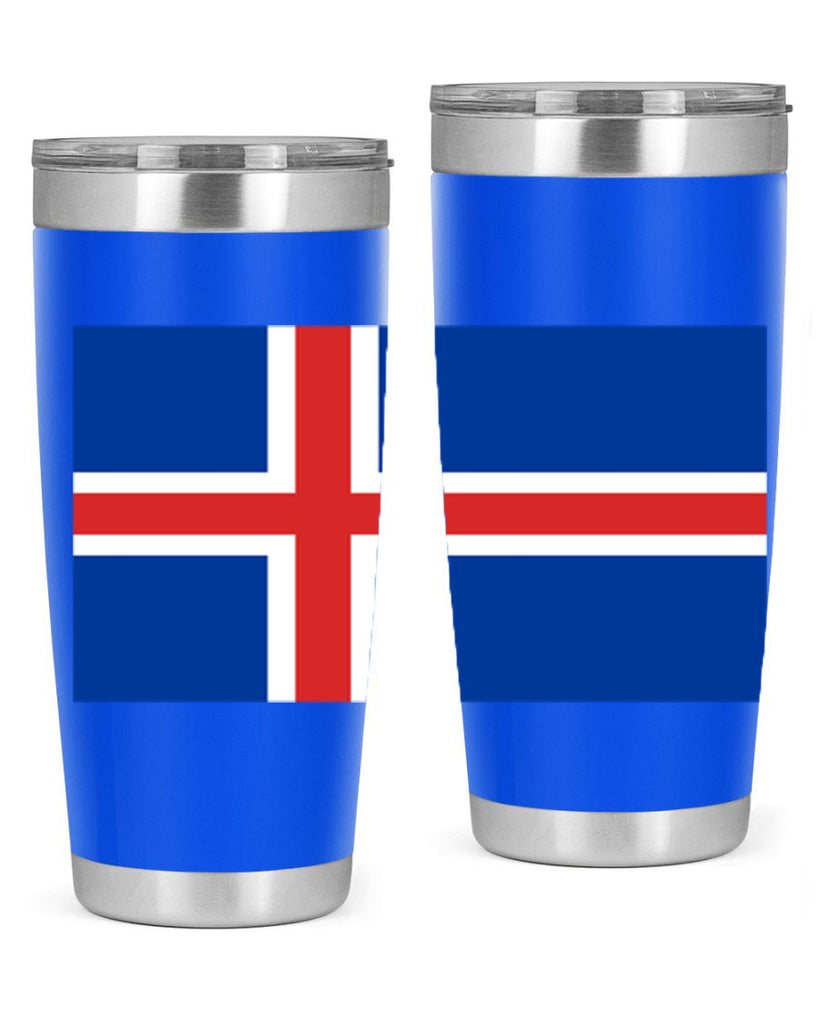 Iceland 122#- world flags- Tumbler