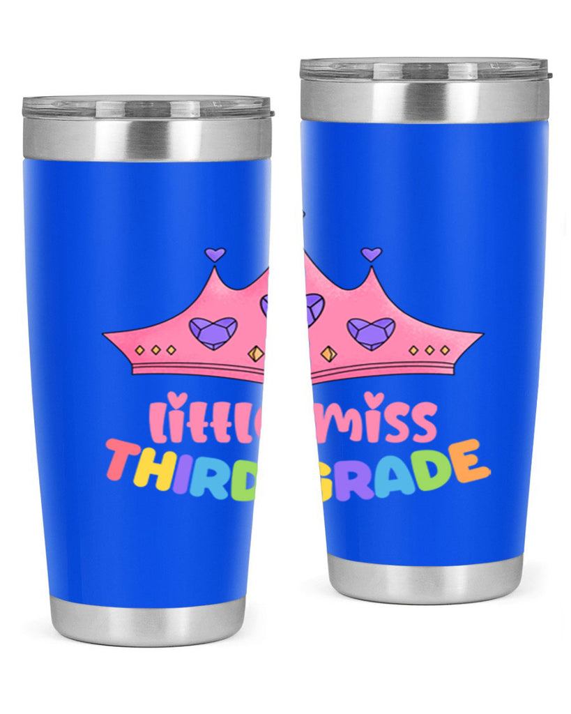 Little Miss 3rd Grade 16#- 3rd grade- Tumbler