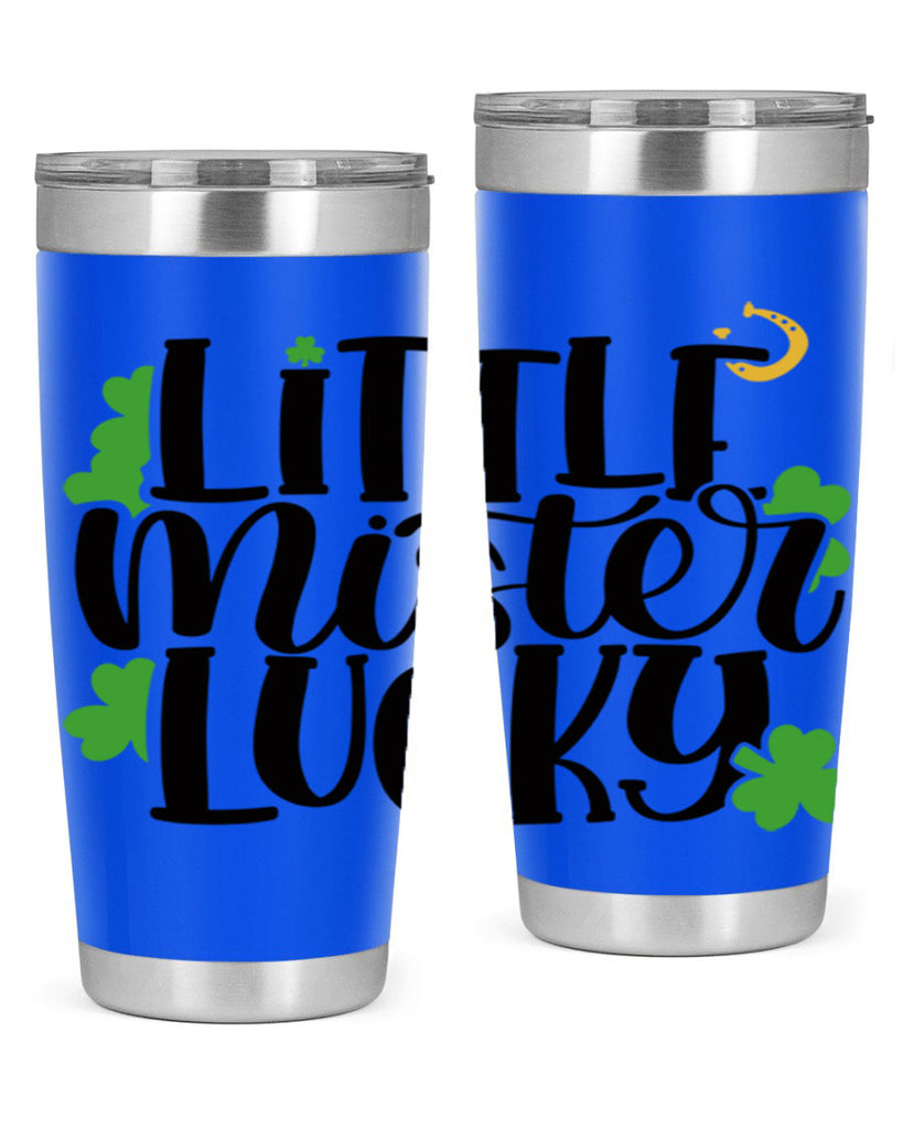 Little Mister Lucky Style 67#- St Patricks Day- Tumbler