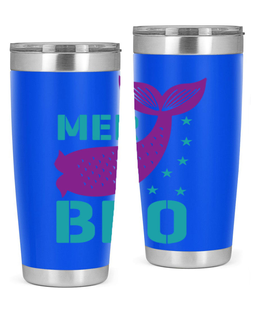 Mer Bro 322#- mermaid- Tumbler