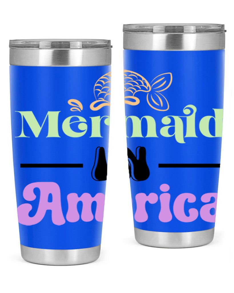Mermaid In America 420#- mermaid- Tumbler