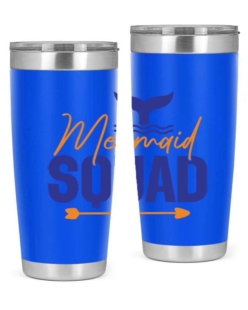 Mermaid Squad 376#- mermaid- Tumbler