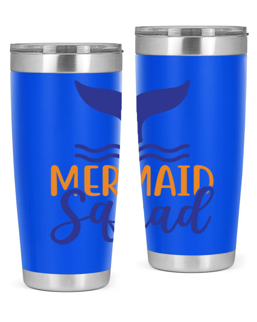 Mermaid Squad 379#- mermaid- Tumbler