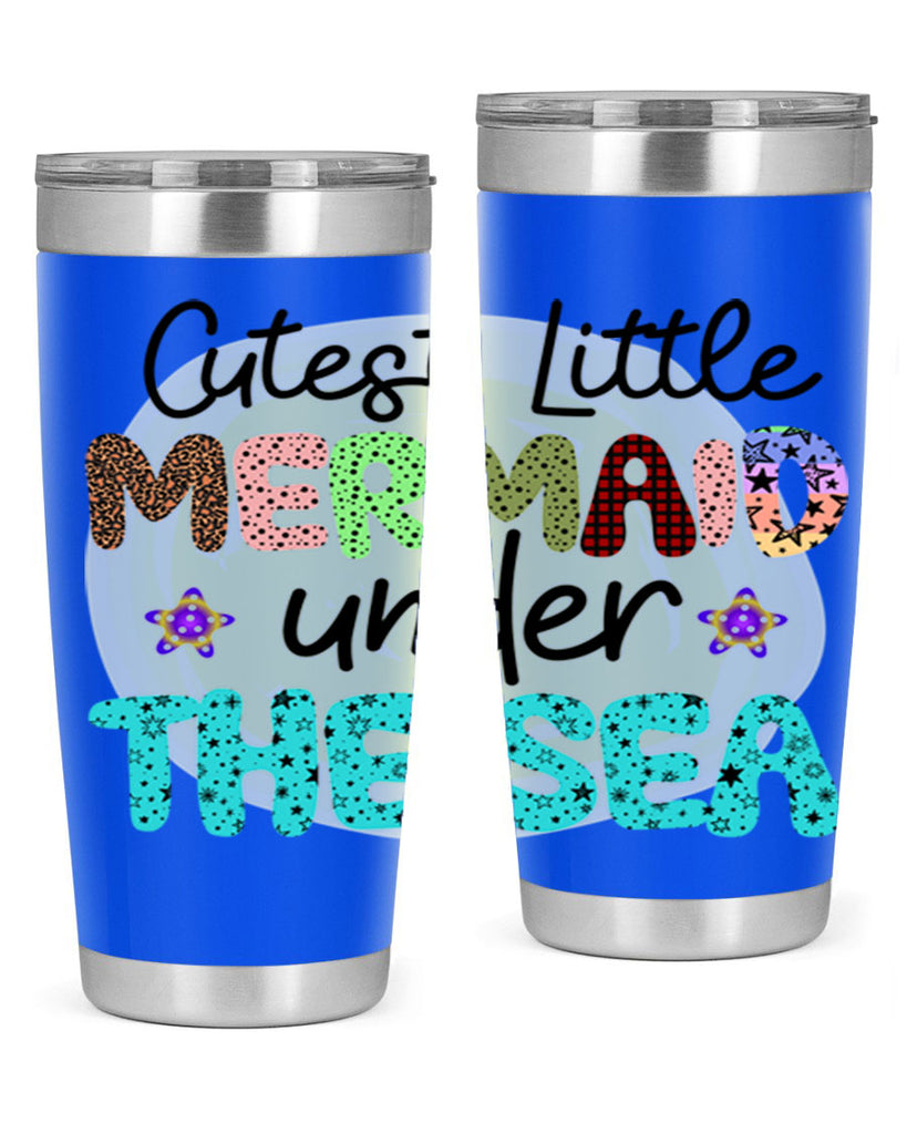 Mermaid Tshirt design 452#- mermaid- Tumbler