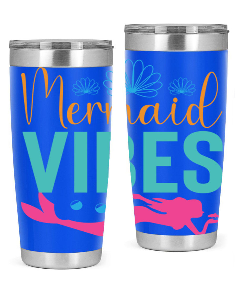 Mermaid Vibes Design 465#- mermaid- Tumbler