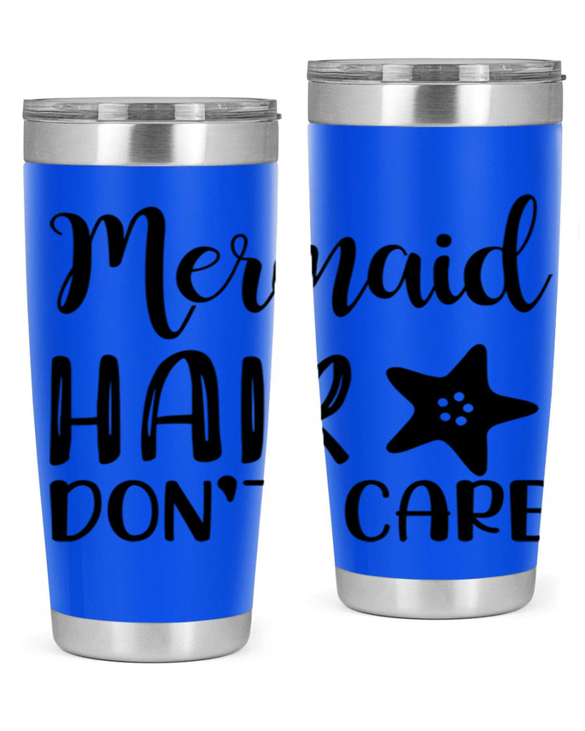 Mermaid hair dont care 411#- mermaid- Tumbler