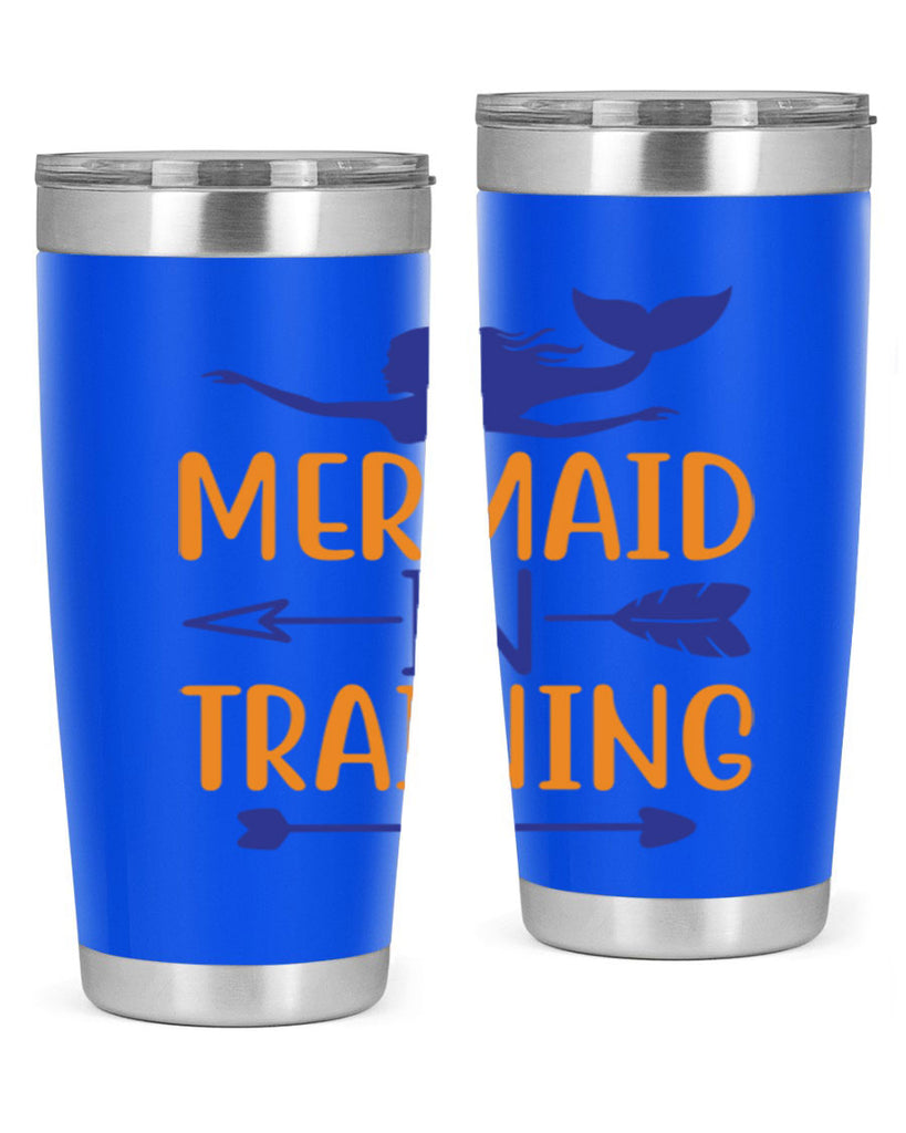 Mermaid in Training 360#- mermaid- Tumbler