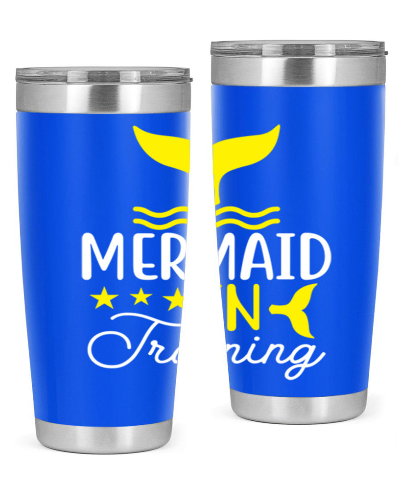 Mermaid in Training 361#- mermaid- Tumbler