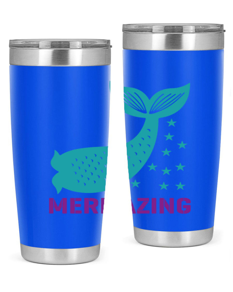 Mermazing 502#- mermaid- Tumbler