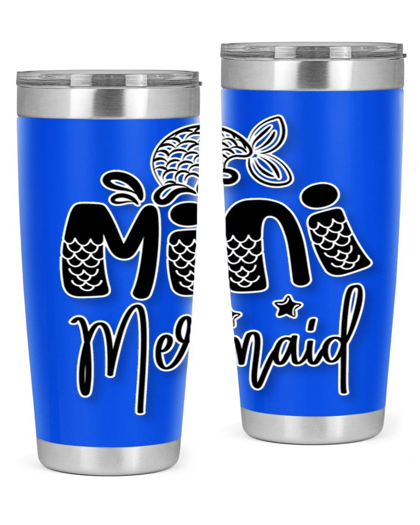Mini Mermaid 508#- mermaid- Tumbler