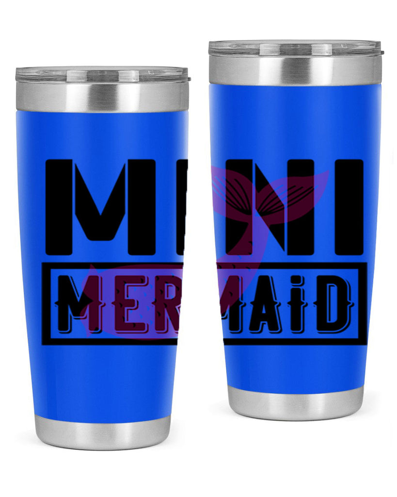 Mini mermaid 504#- mermaid- Tumbler