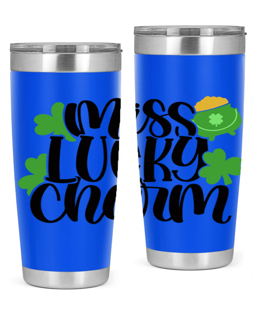 Miss Lucky Charm Style 48#- St Patricks Day- Tumbler