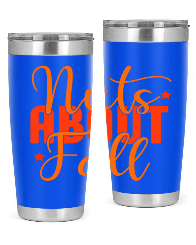 Nuts About Fall Design 444#- fall- Tumbler