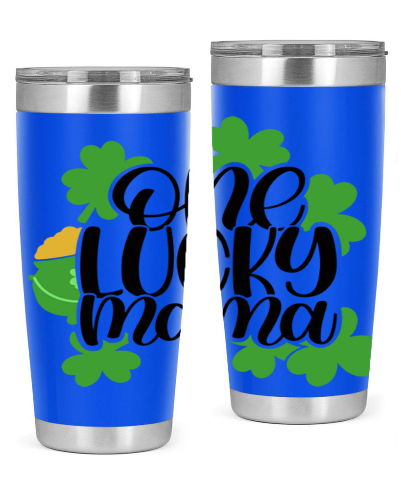 One Lucky Mama Style 42#- St Patricks Day- Tumbler