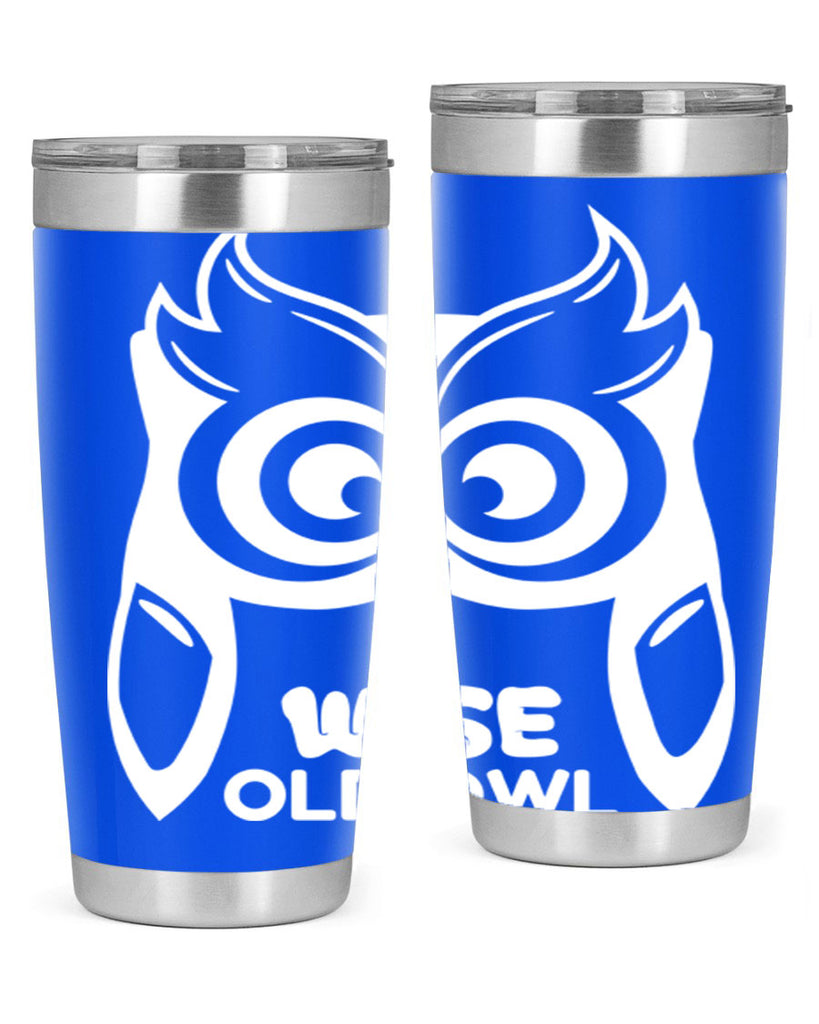 Owl Lover Wise Old Owl A TurtleRabbit 13#- owl- Tumblers