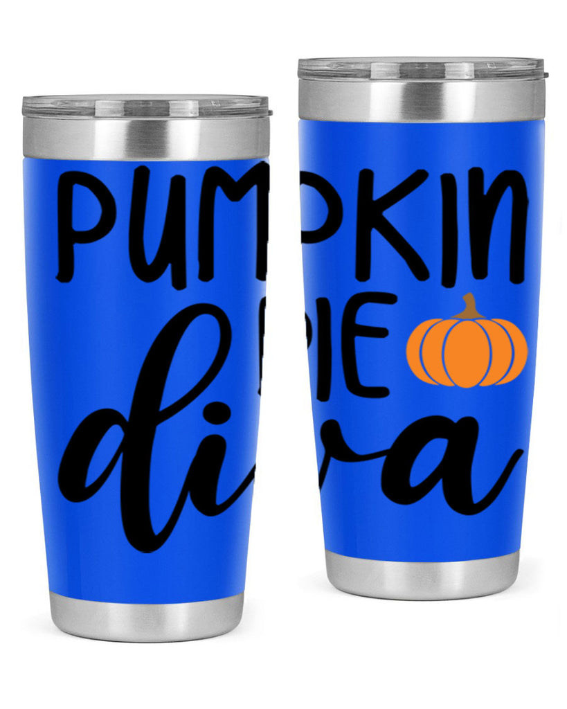Pumpkin Pie Diva 532#- fall- Tumbler