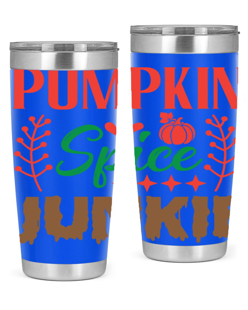 Pumpkin Spice Junkie 547#- fall- Tumbler