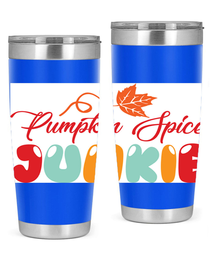 PumpkinSpiceJunkiedesign 569#- fall- Tumbler