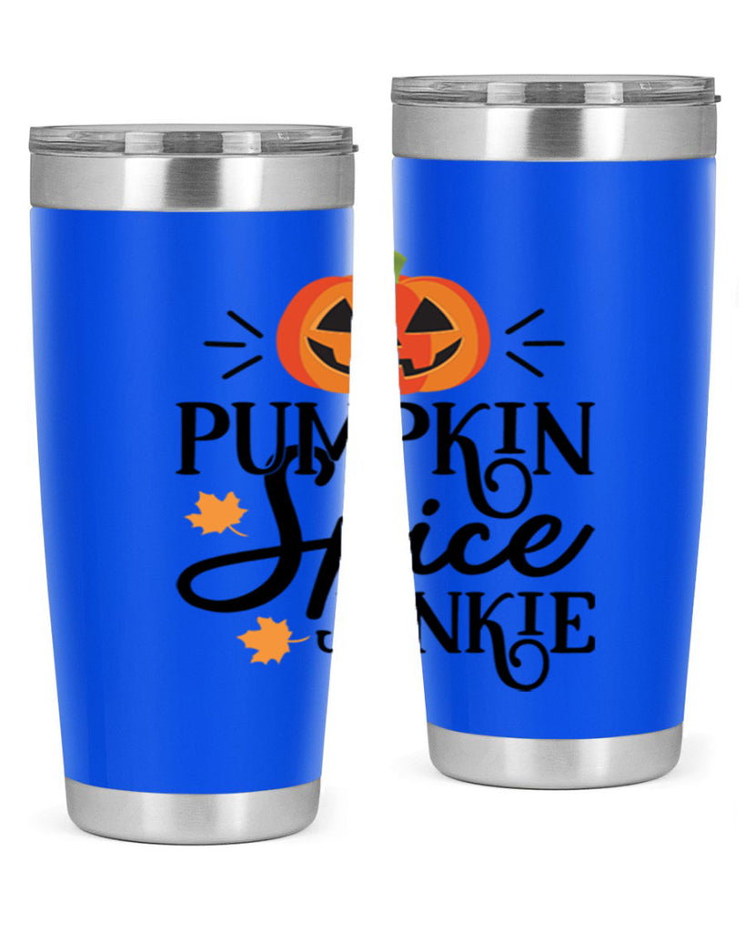 Pumpkinspicejunkie 568#- fall- Tumbler