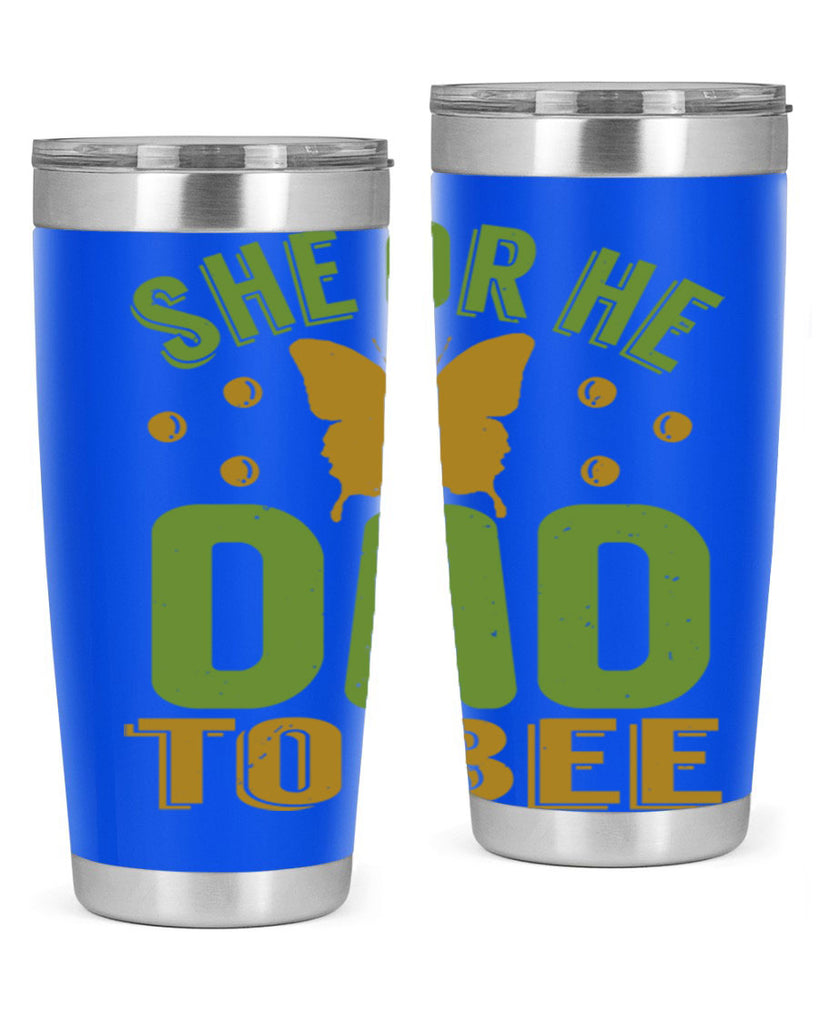 She or He Dad to bee Style 172#- baby- tumbler