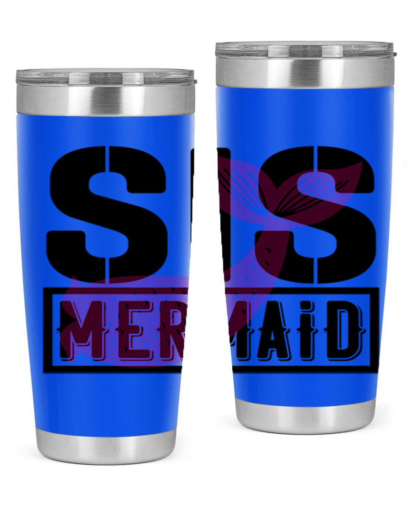 Sis mermaid 599#- mermaid- Tumbler