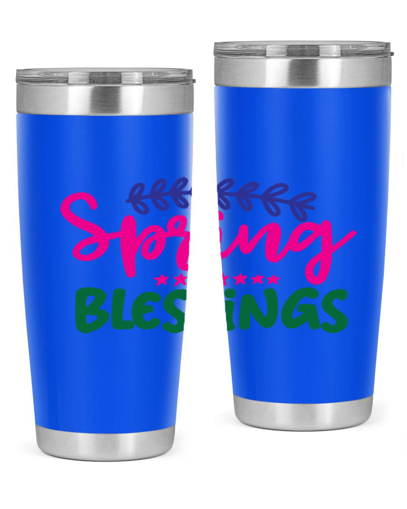 Spring Blessings 419#- spring- Tumbler