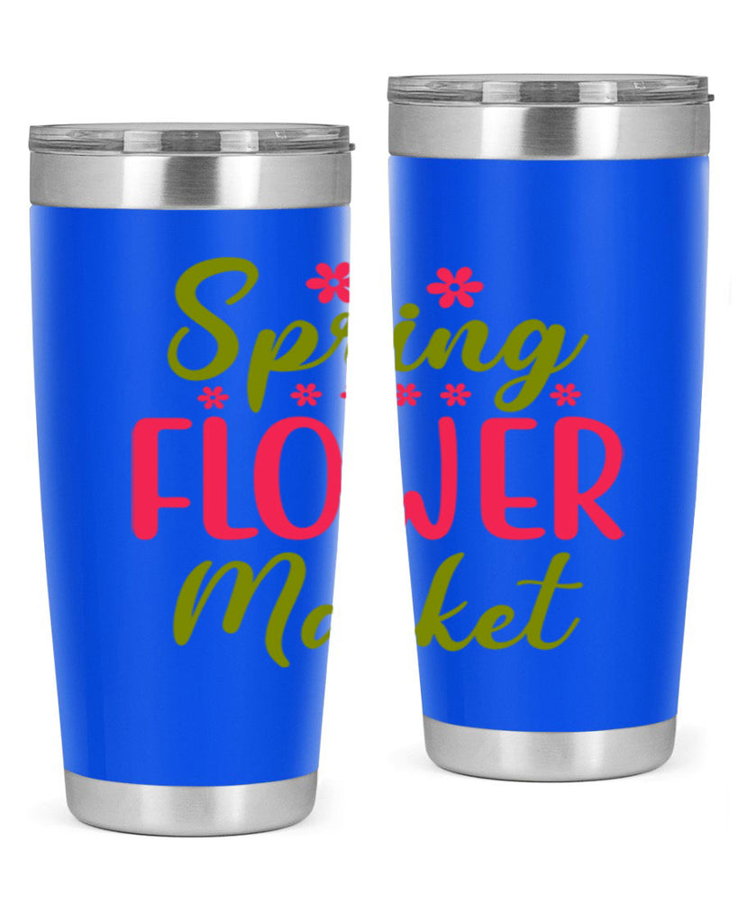 Spring Flower Market 423#- spring- Tumbler
