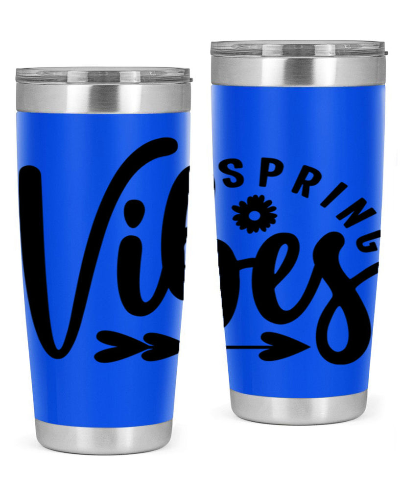 Spring Vibes478#- spring- Tumbler
