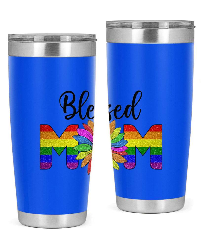 Sunflower Lgbt Blessed Mom  51#- lgbt- Tumbler