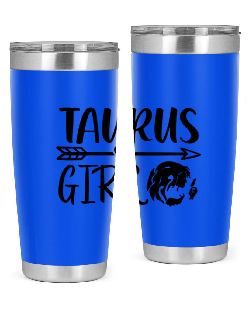 Taurus girl 498#- zodiac- Tumbler