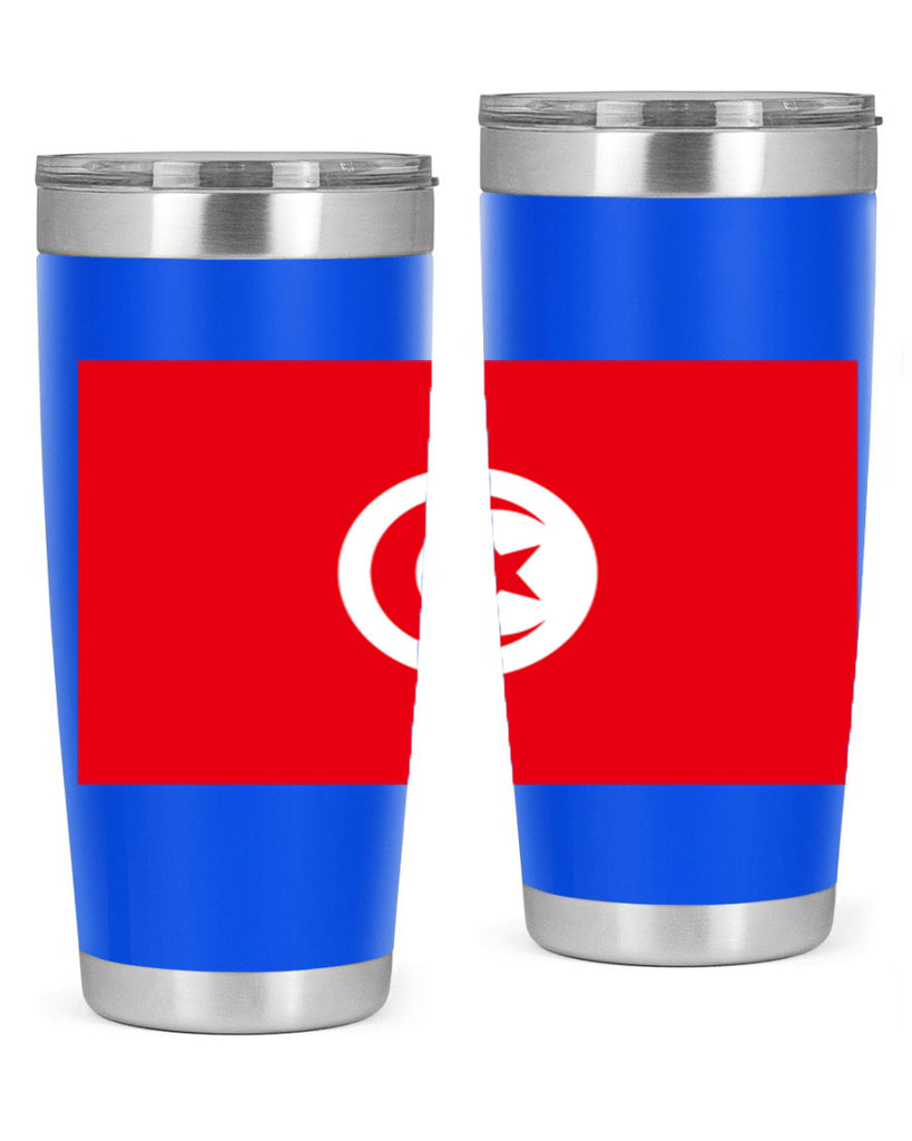 Tunisia 18#- world flags- Tumbler