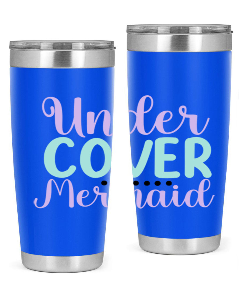 Under Cover Mermaid 639#- mermaid- Tumbler