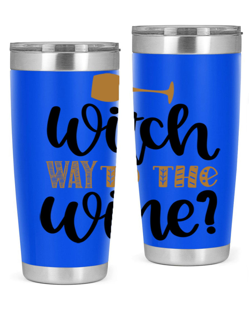 Witch Way to the Wine 651#- fall- Tumbler