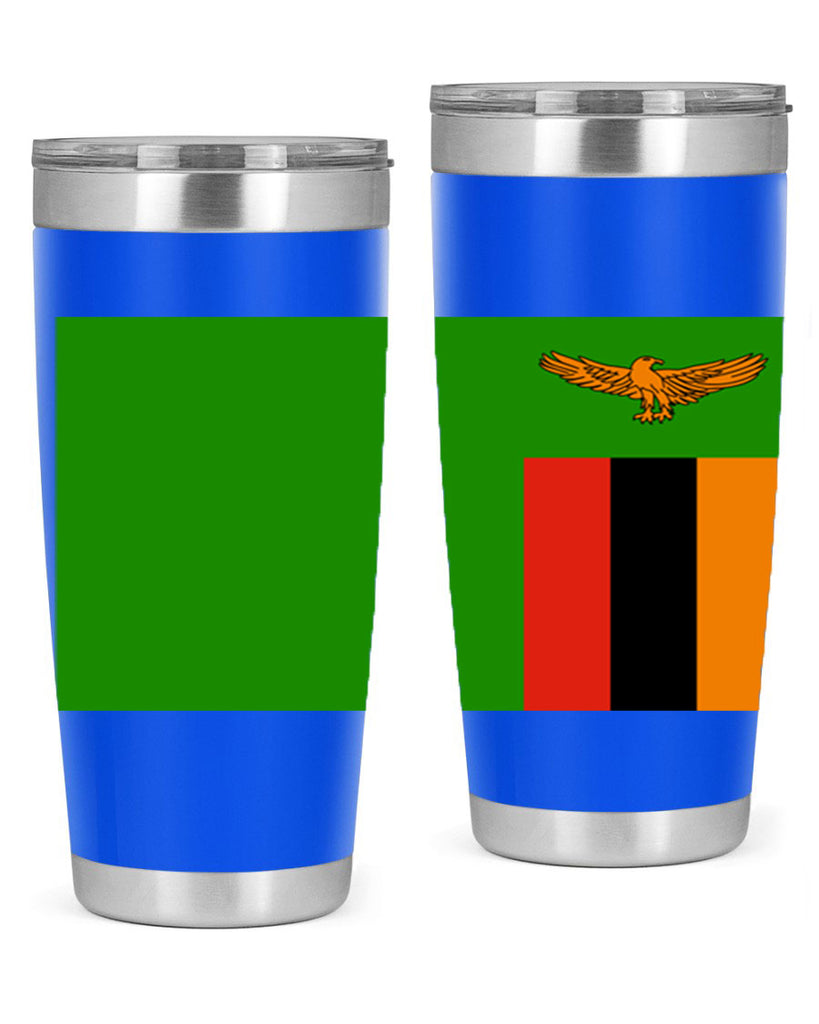 Zambia 2#- world flags- Tumbler