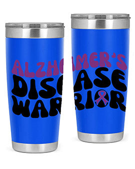 alzheimer s disease warrior 4#- alzheimers- Tumbler