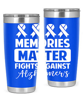 alzheimers awareness 122#- alzheimers- Tumbler