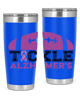 alzheimers awareness style 110#- alzheimers- Tumbler