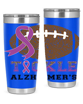 alzheimers awareness style 112#- alzheimers- Tumbler