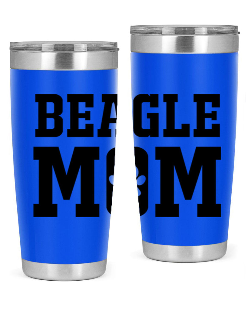 beagle mom 215#- mom- Tumbler