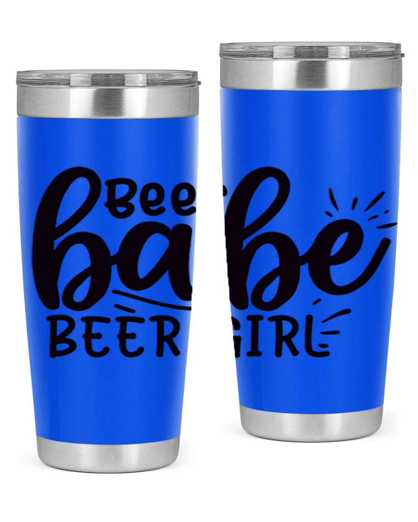 beer babe beer girl 136#- beer- Tumbler