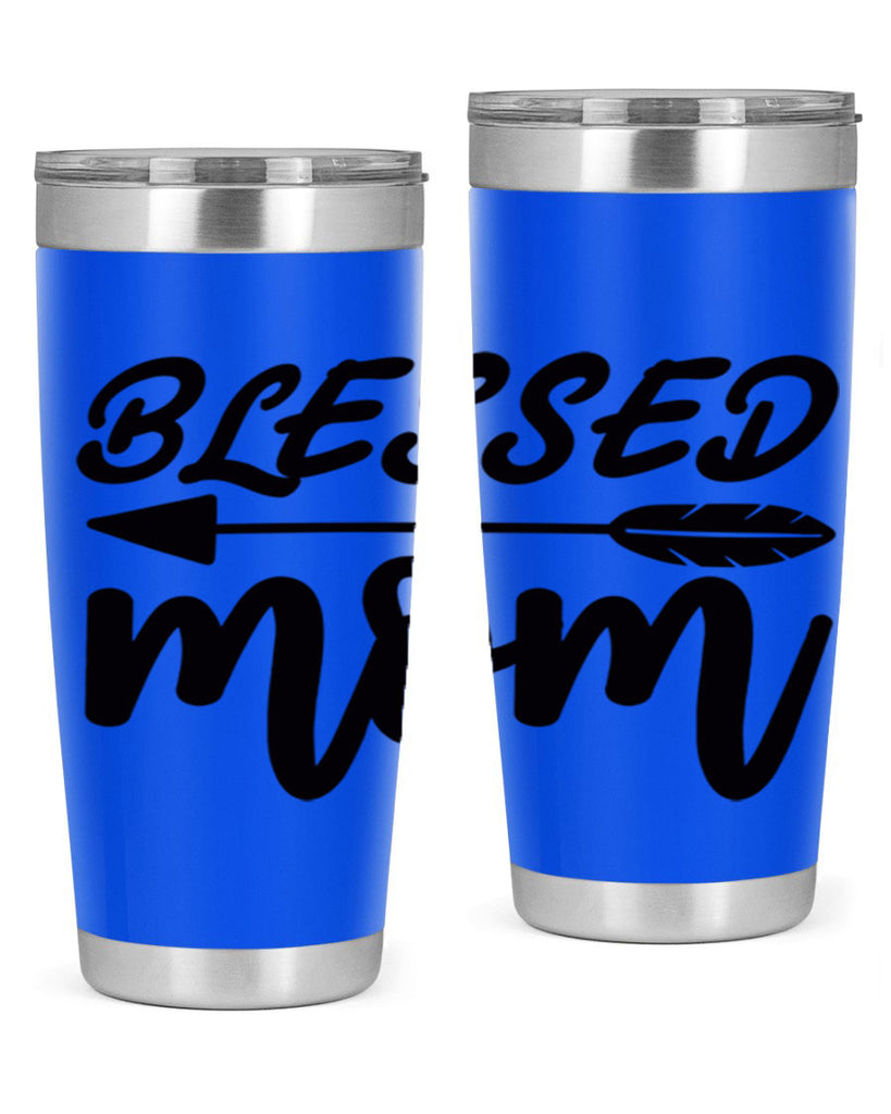 blessed mom 270#- mom- Tumbler