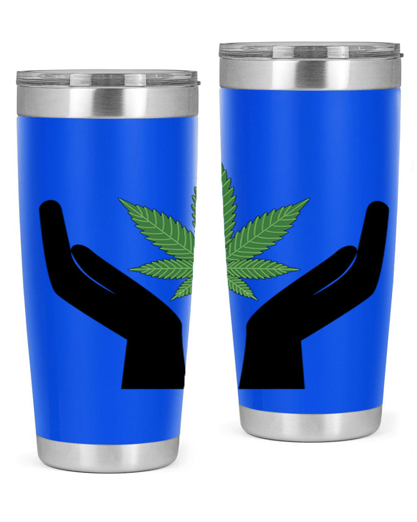 cannabis hands 44#- marijuana- Tumbler