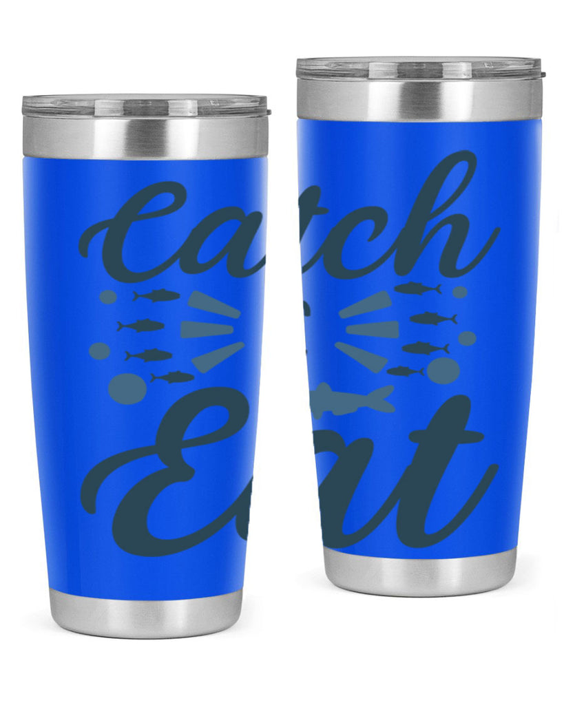 catch eat 173#- fishing- Tumbler