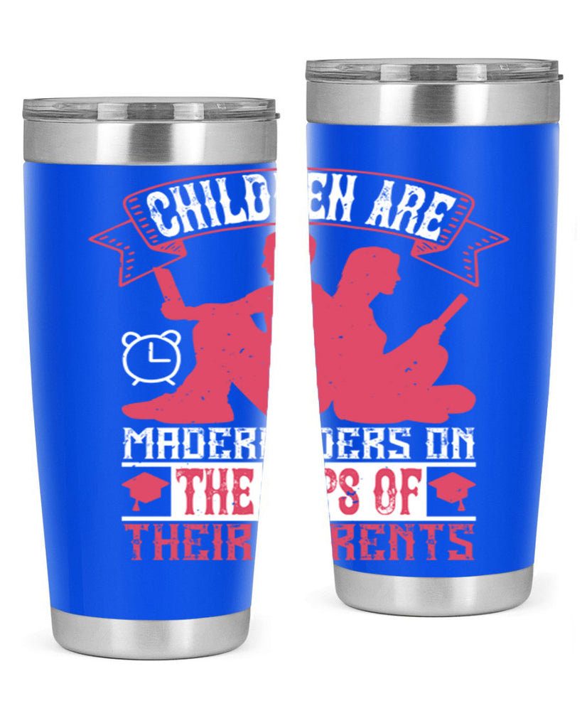 children are made readers on the laps of their parents 73#- reading- Tumbler