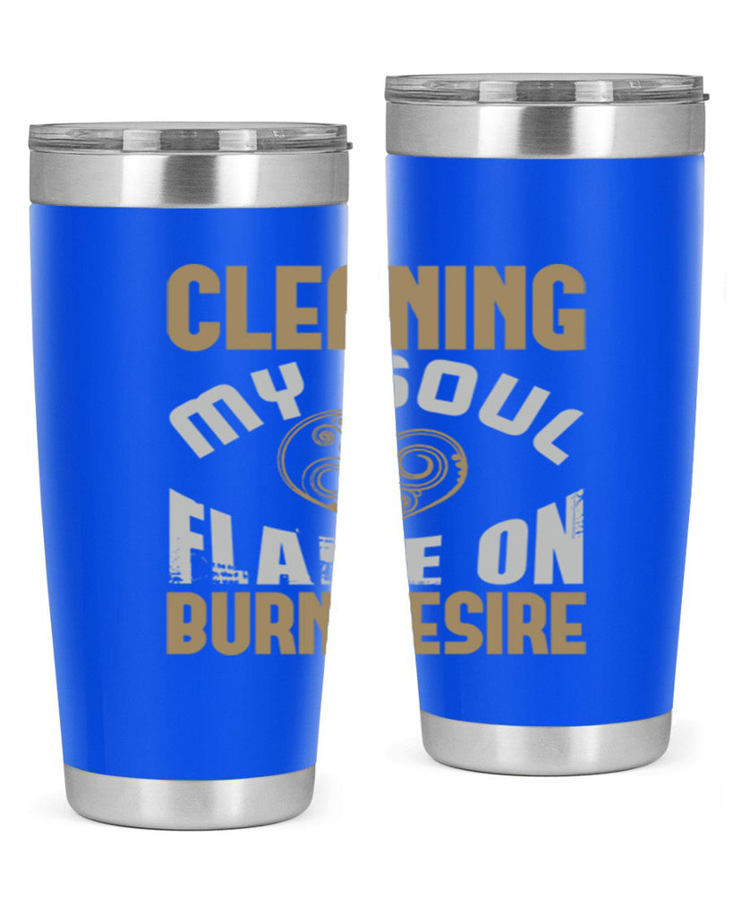 cleaning my sould flame on burn desire Style 43#- cleaner- tumbler